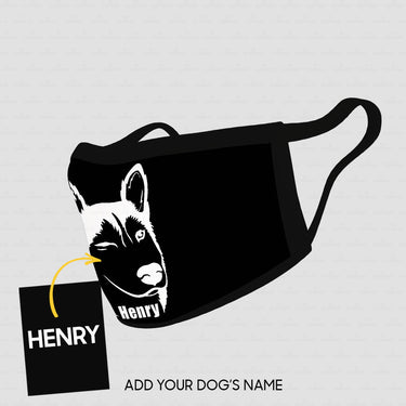 Personalized Dog Gift Idea - The Shadow 5 For Dog Lovers - Cloth Mask